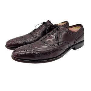 ALLEN EDMONDS McAllister Burgundy Wing Tip Oxfords - Size 12AAA